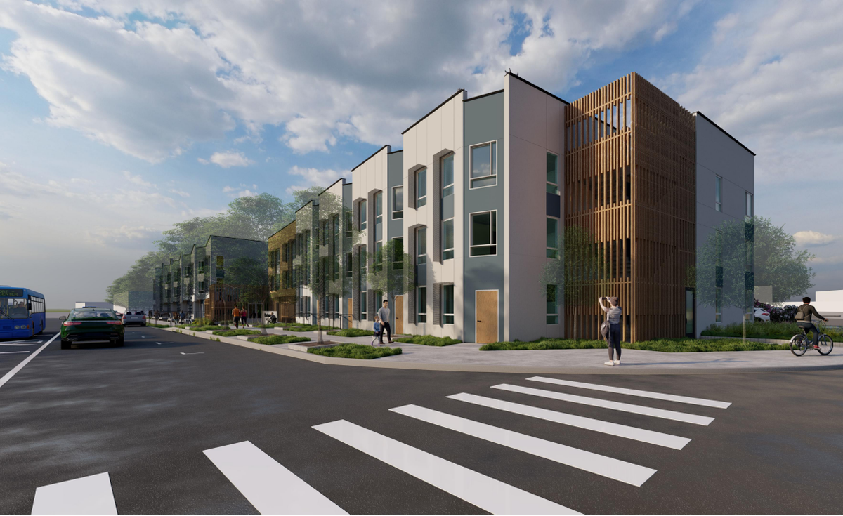 Community Housing Works of San Diego has proposed constructing a 75-unit affordable housing apartment building near the 65th Street Regional Transit station and the campus of California State University, Sacramento in Sacramento, California.