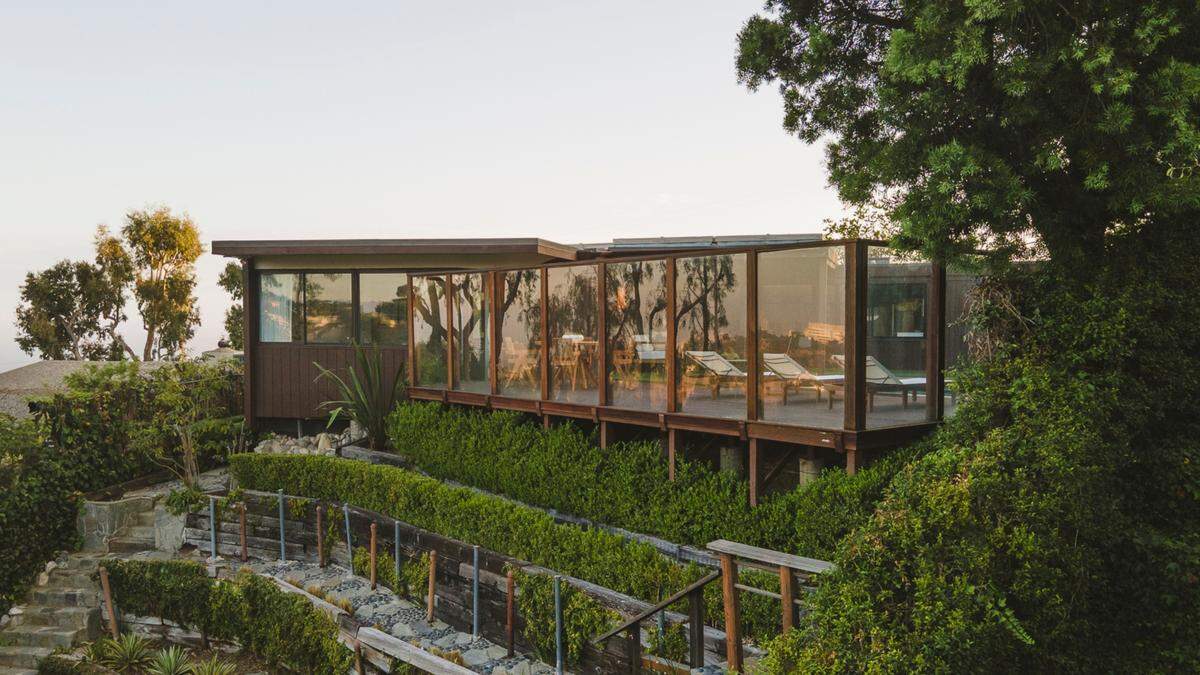 The 2,299-square-foot residence is listed for $2.99 million and comes with high-end amenities and views of Century City in Los Angeles.