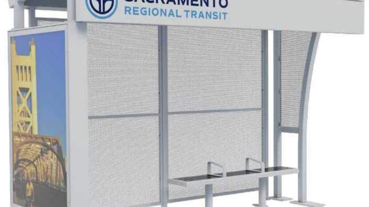 Sacramento Regional Transit selected a design for its new heat-resilient bus shelters and preliminarily chose where they will be installed.