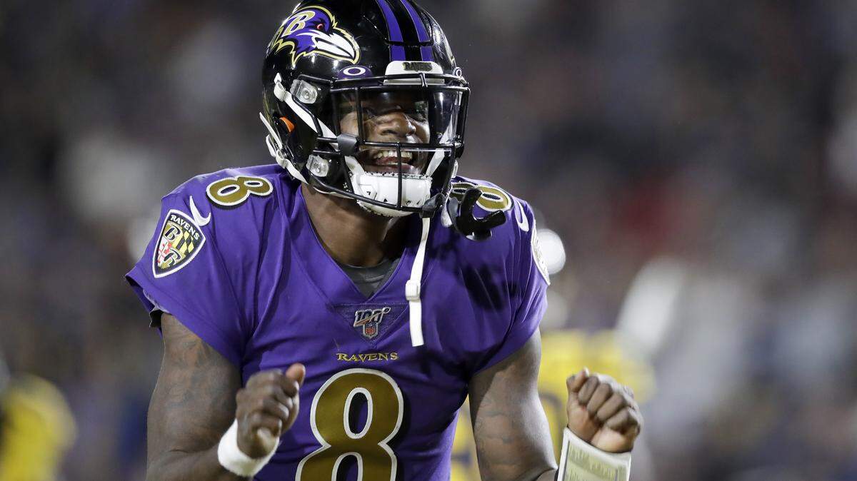 Baltimore quarterback Lamar Jackson has only thrown interceptions in two games this season.