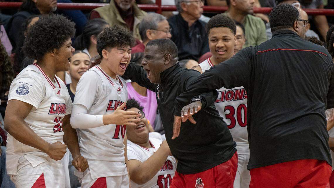 HS boys basketball playoffs: McClatchy Lions withstand freshman phenom in D-I