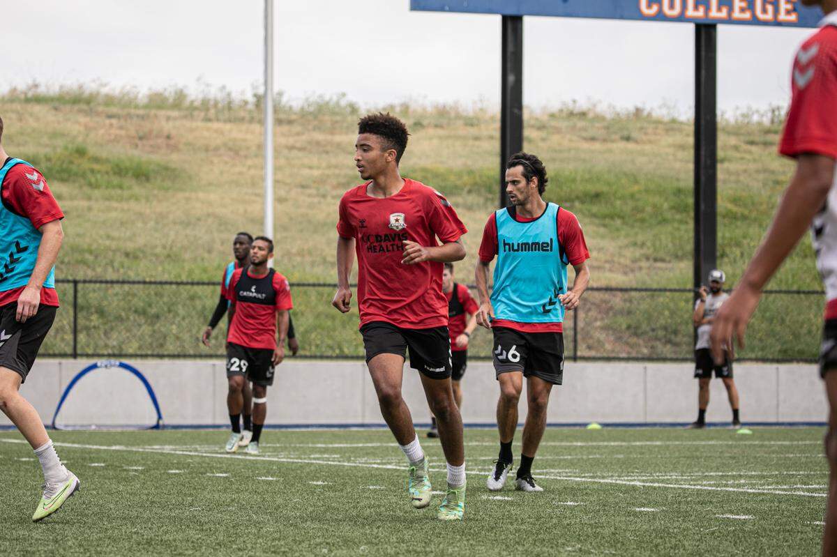 Sacramento Republic FC signed 13-year-old soccer phenom Da’vian Kimbrough to a contract Tuesday, Aug. 8, 2023, making him the youngest professional athlete in American sports history.