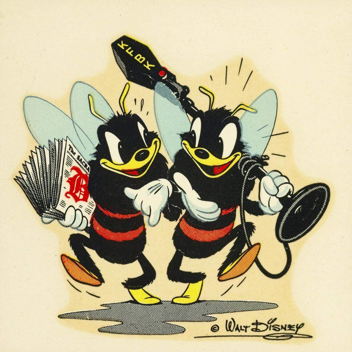 Scoopy and Gaby, created by Walt Disney in September 1943.