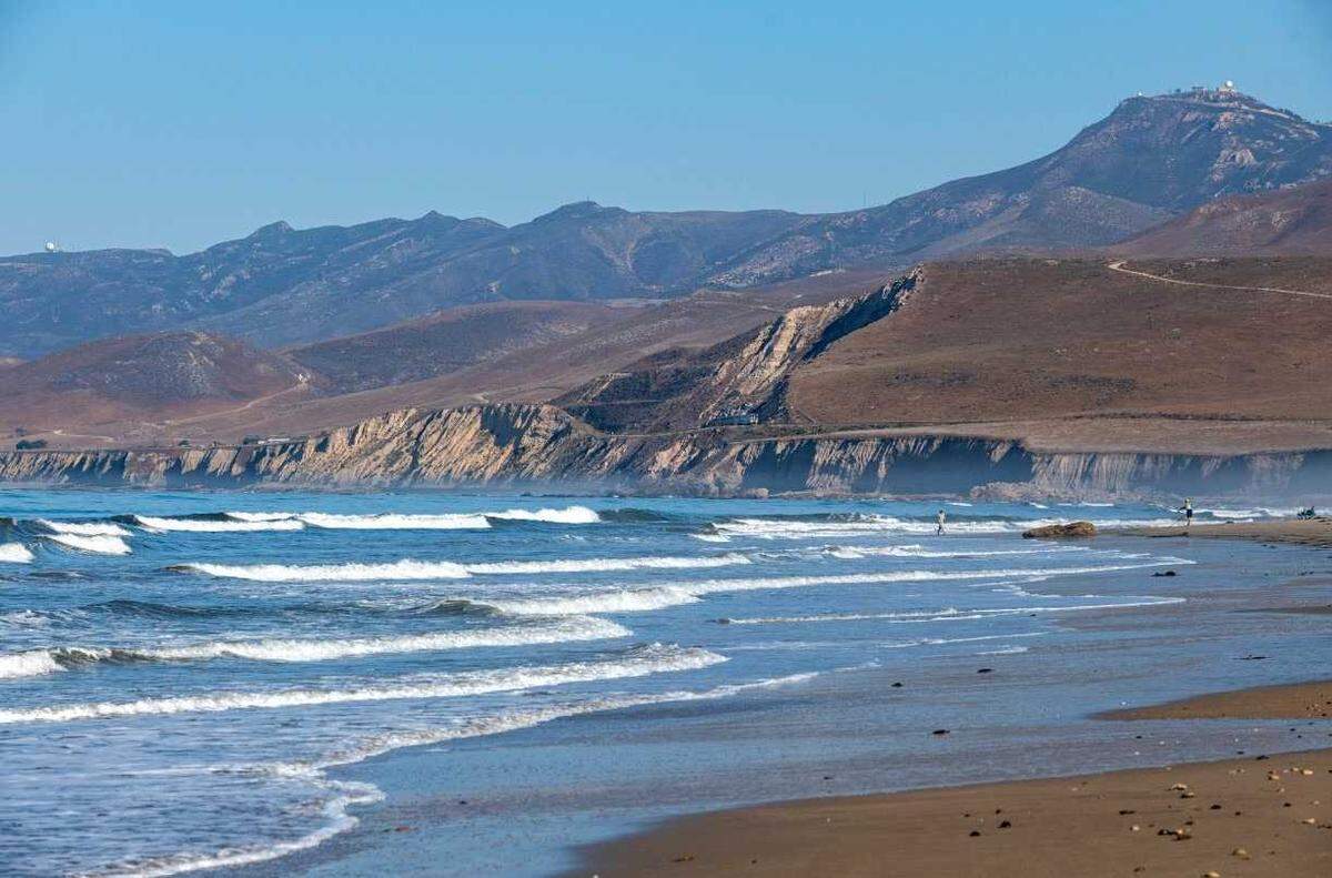 The waters off Jalama Beach, a popular spot for surfing and sport fishing in Santa Barbara County, are included in the new boundaries of the proposed Chumash Heritage National Marine Sanctuary, a protected area that stretches 116 miles along the San Luis Obispo and Santa Barbara county coastlines.