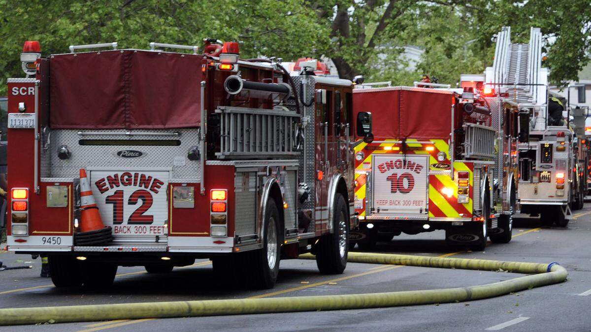 The Sacramento Fire Department responds to a fire in the city.