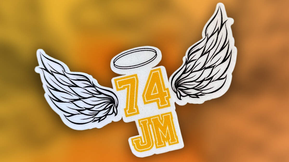 Delta High School football players will wear a decal on the back of their helmets the rest of the season to honor Justin McAllister, a former Saints student-athlete who died Monday, Sept. 11, 2023, following conditioning drills at Sacramento City College.