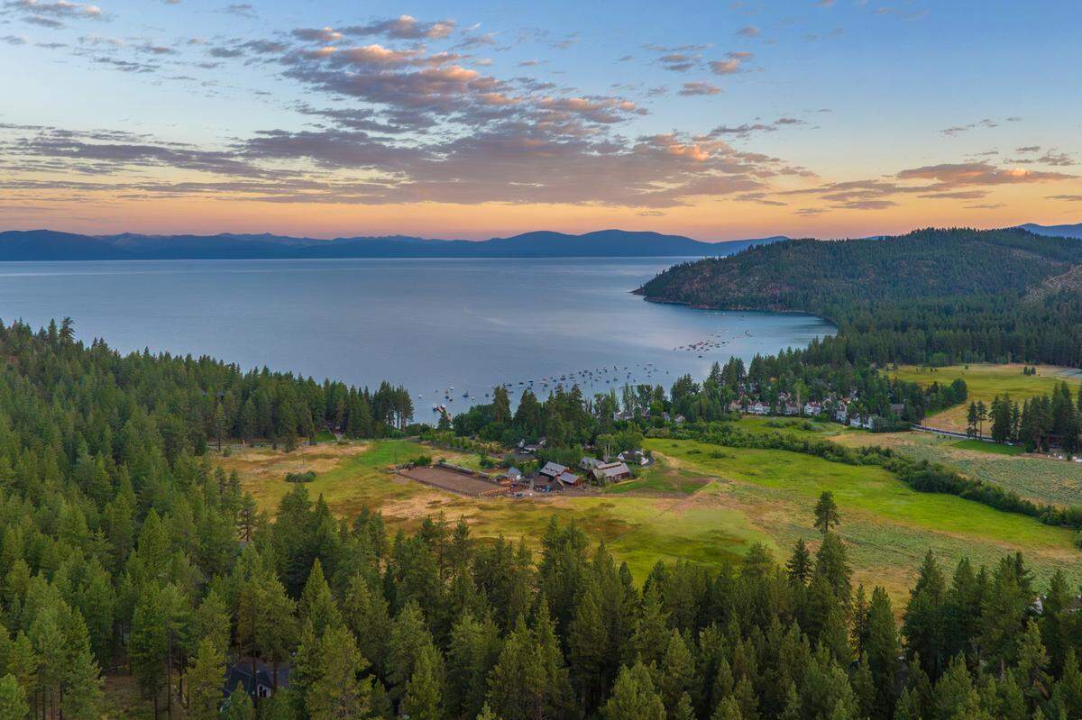 The 130-acre Shakespeare Ranch in Glenbrook, Nev., has hit the Lake Tahoe real estate market for $188 million.