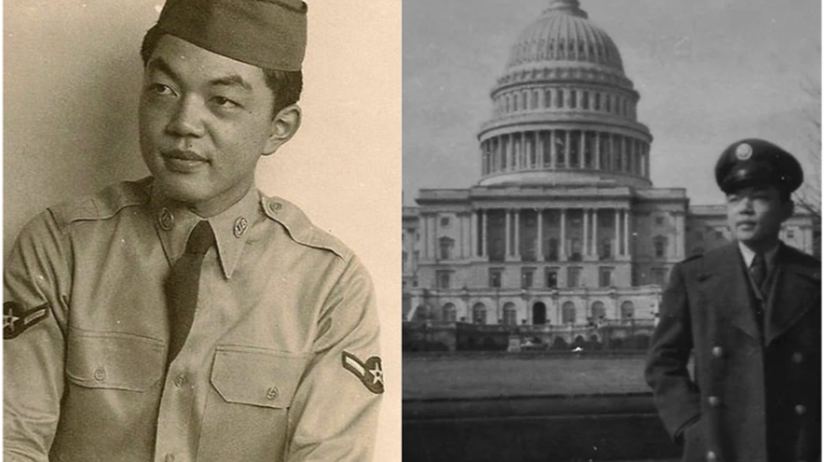 Hisao Matsumoto graduated in 1951 and then enlisted in the U.S. Air Force.