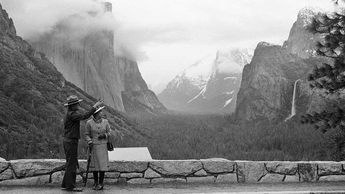 Queen Elizabeth II visited Yosemite in 1983. See photographs from her trip