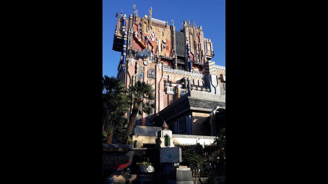 Disneyland has posted new signs warning Guardians of the Galaxy: Mission Breakout riders to keep their seatbelts on, blaming a TikTok trend.