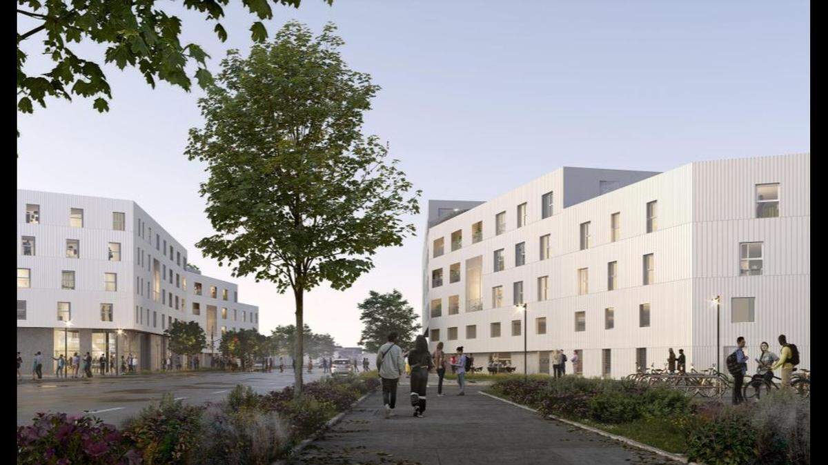 A developer plans to build two apartment buildings, totaling about 230 rental units, on both sides of Stockton Boulevard between Ninth and 10th avenues.