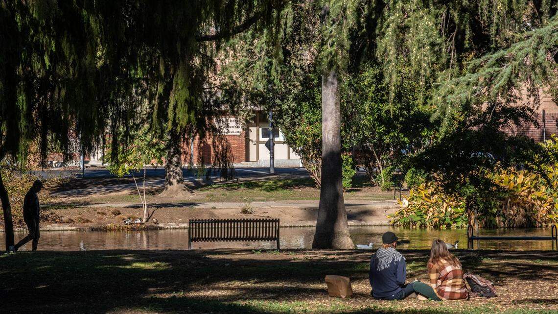 McKinley Park features Clunie Community Center, a rose garden, seasonal pool, pond, playgrounds, picnic areas, baseball diamond, tennis courts & trails. The park and the surrounding area is a popular place for residents to exercise. In part because of all the shade provided by numerous mature trees.