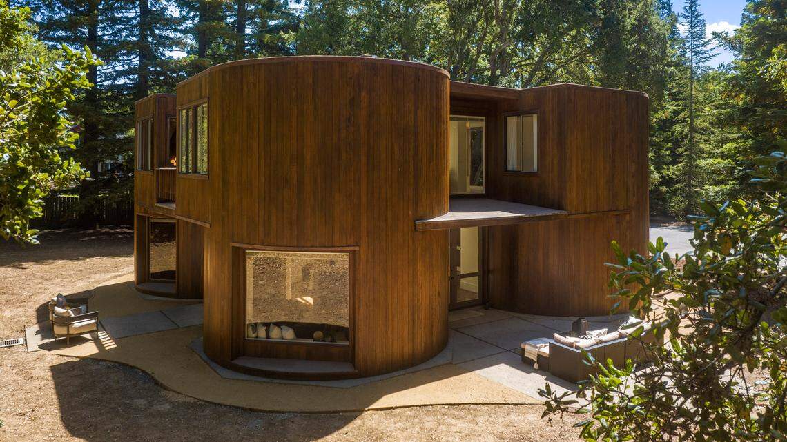 ‘Welcome to the Barrel House.’ Stunning estate with unique design lists in Bay Area