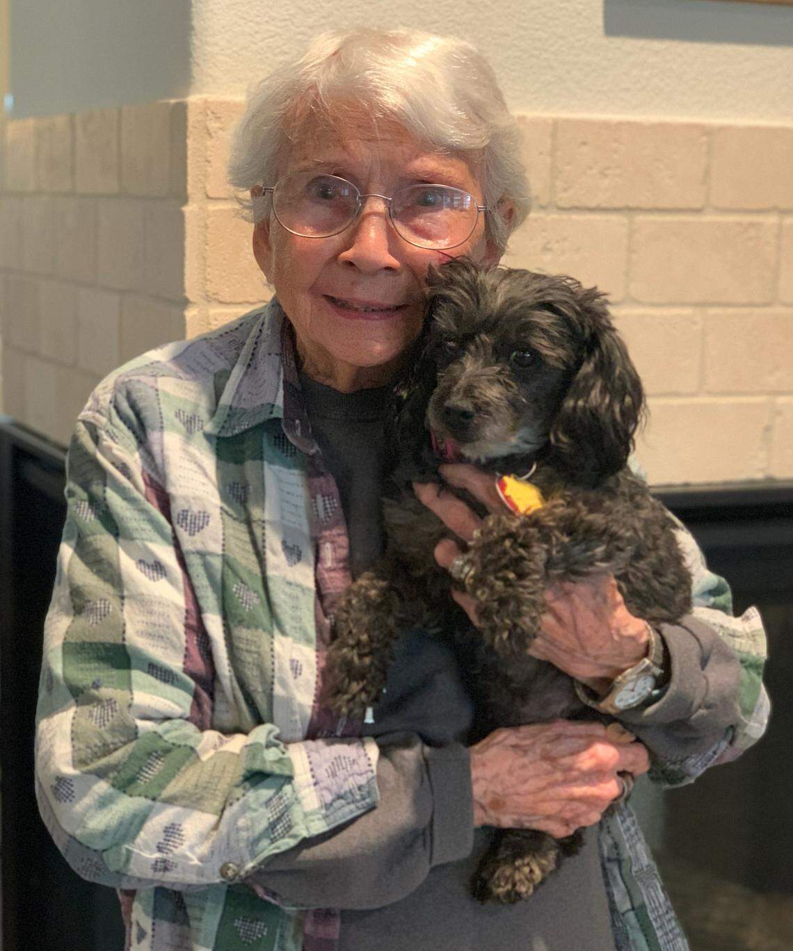 Dorothy Burns and Smokey