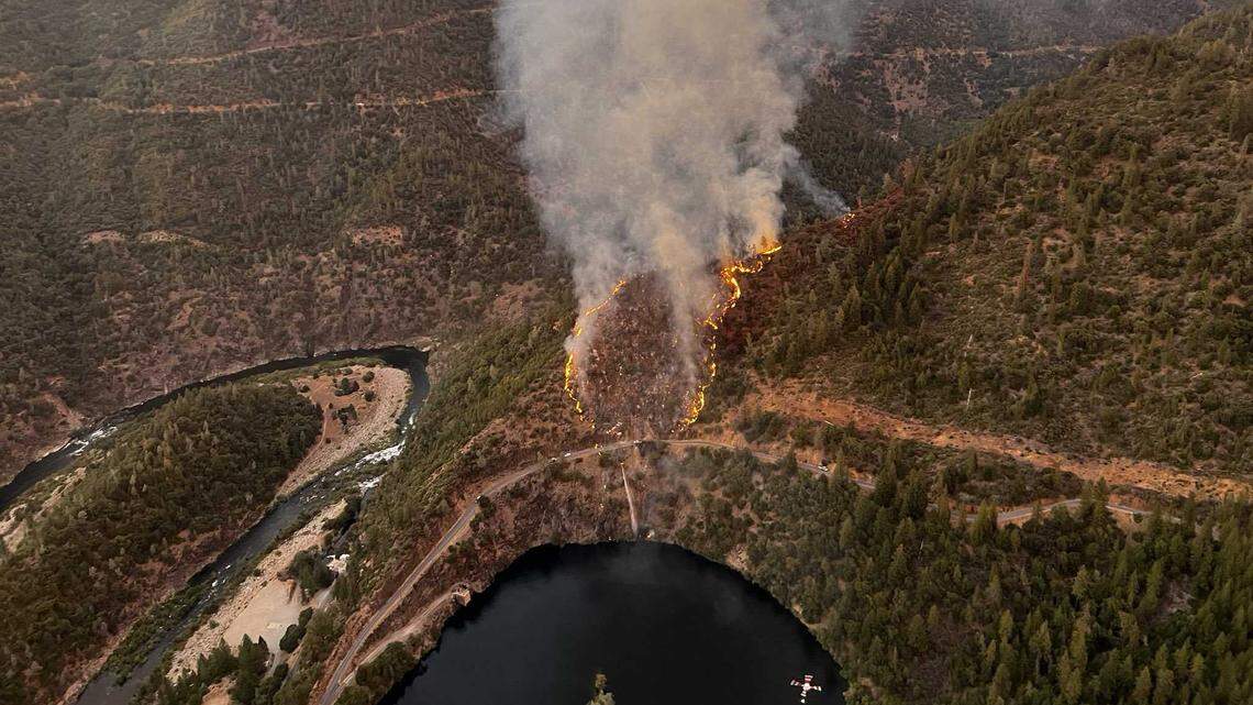 Here’s where the Mosquito Fire is burning in Northern California national forest