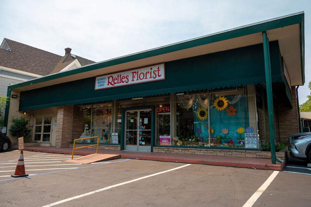 Relles Florist, a family-owned company in Sacramento, is open on Tuesday, June 18, 2024.