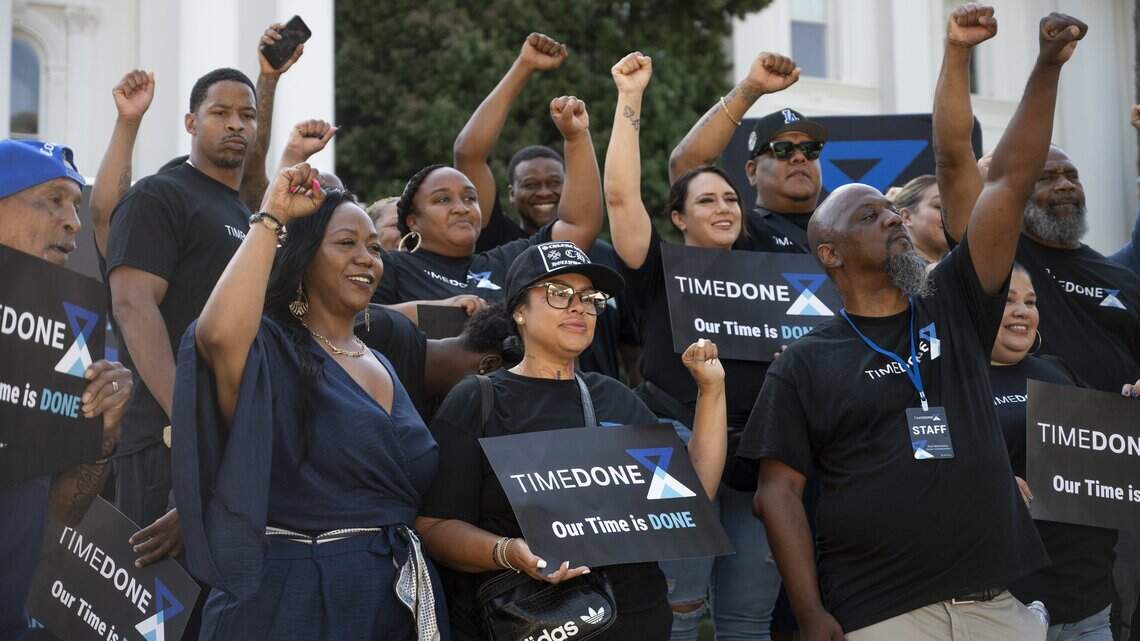 TimeDone brings record checks, and fresh starts, to CA Capitol. ‘Redemption heals’