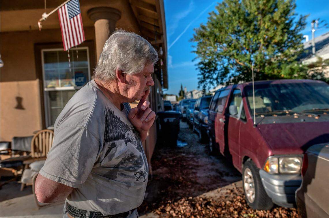 On a November day before crews for a court-appointed receiver were scheduled to arrive, Mark Melton stands in his driveway and worries about what will be taken from his property. “I would call them and tell them ‘please be patient and don’t cause me no heartache,’” he said.