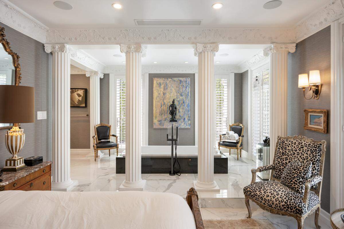 Outside, the three-bedroom, three-bathroom home may look your ordinary, although elegant, but it’s far from average.