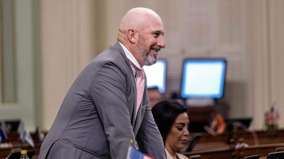 Assembly Republican Leader Heath Flora, R-Ripon, last year. 