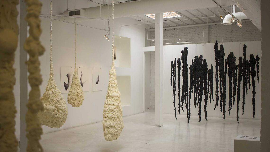 “Descent,” by Christine Hodgins.