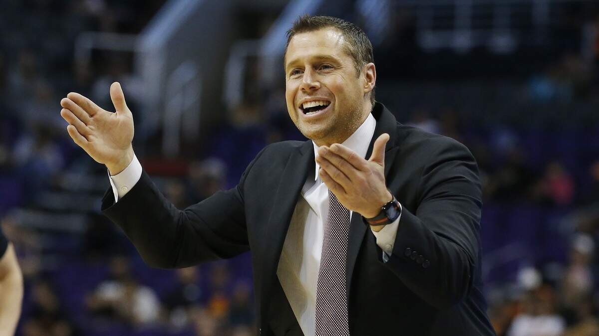 Kings coach Dave Joerger played four players 6-foot-10 or taller at the same time during the 106-102 preseason victory over the Suns on Monday in Phoenix.