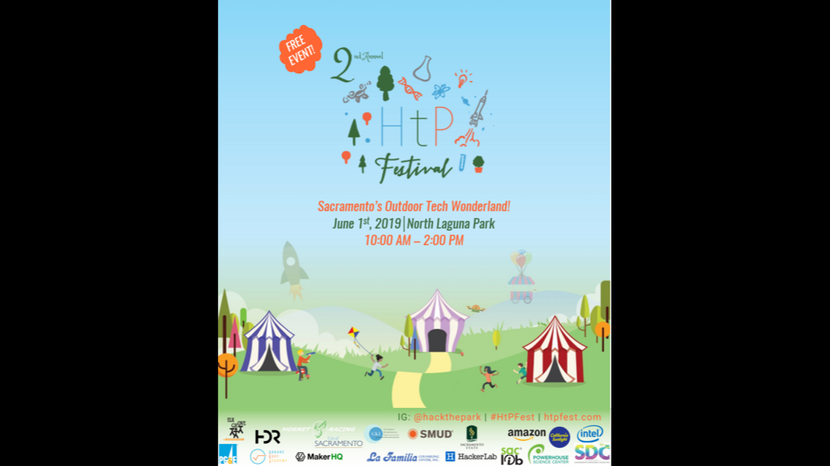 The H@ck the Park festival is Saturday at North Laguna Park in Sacramento.