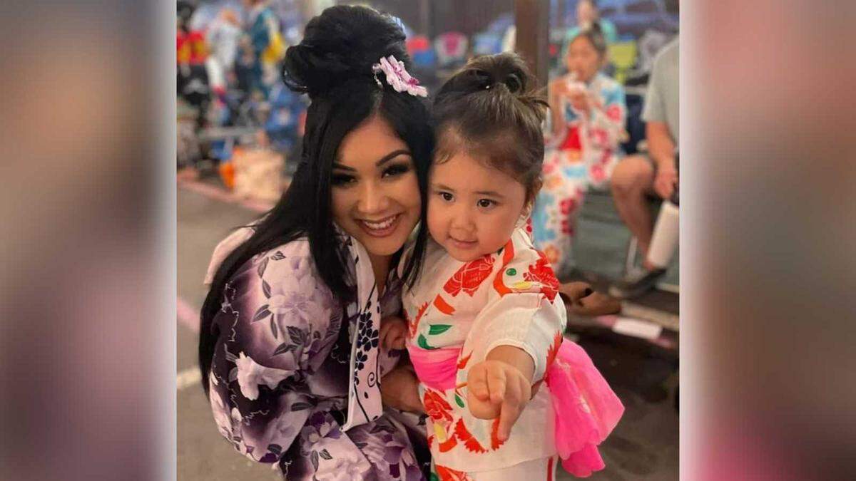 Angelica Bravo poses with her daughter, Athena, in a photo shared by family members. Bravo was found dead July 8 in her North Sacramento home.