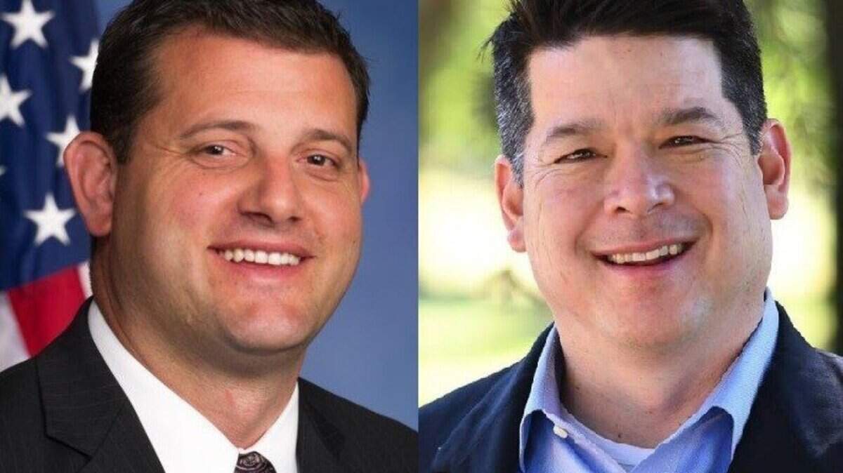 Rep. David Valadao, R-Hanford (left) has been overtaken by Democrat TJ Cox in the 2018 race for re-election. Thousands of votes remain to be counted as of Nov. 26, 2018.