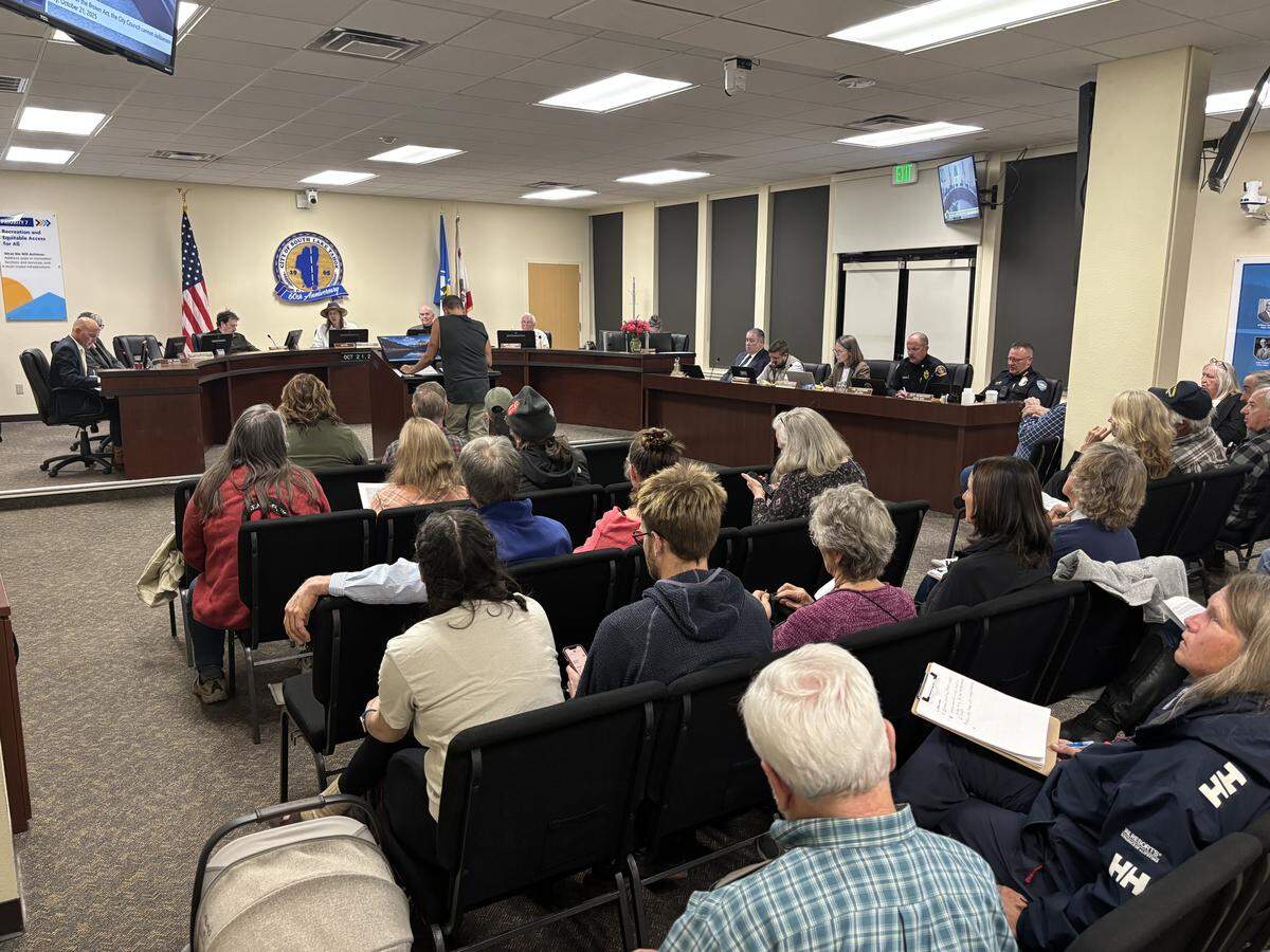 South Lake Tahoe City Council meets on Tuesday, Oct. 21, 2025, the first meeting since Tamara Wallace resigned from the mayorship after she admitted to stealing from the church where she worked.