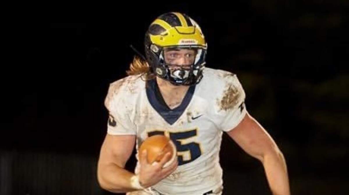 Gabe Baker of Nevada Union High School was the Bee’s prep of the week for Week 1.