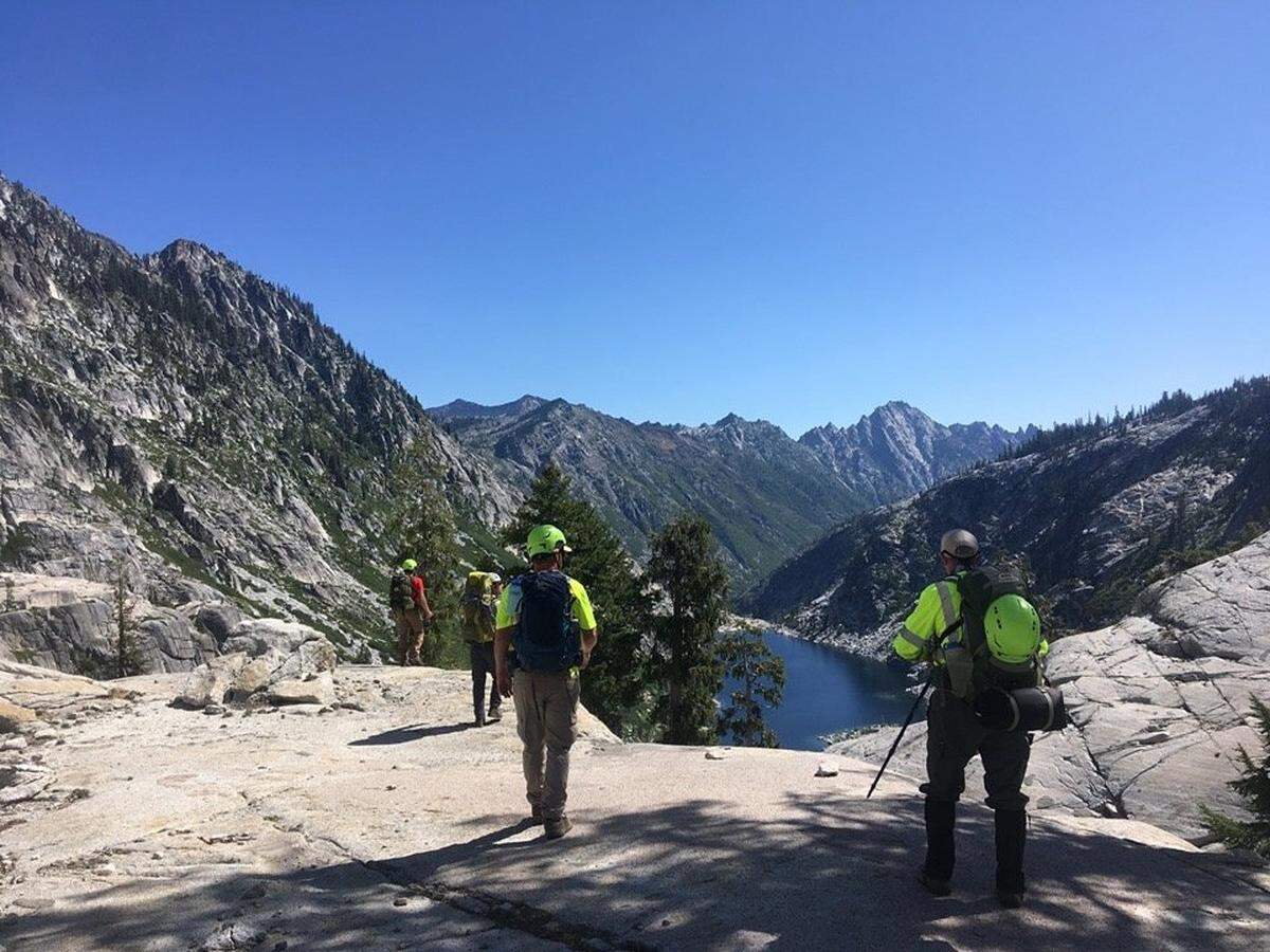 The search for 34-year-old hiker Daniel Komins began when he failed to return from his five-day trip to the Trinity Alps on Thursday. He was found dead off trail by Trinity County Shriff’s officers Sunday morning.