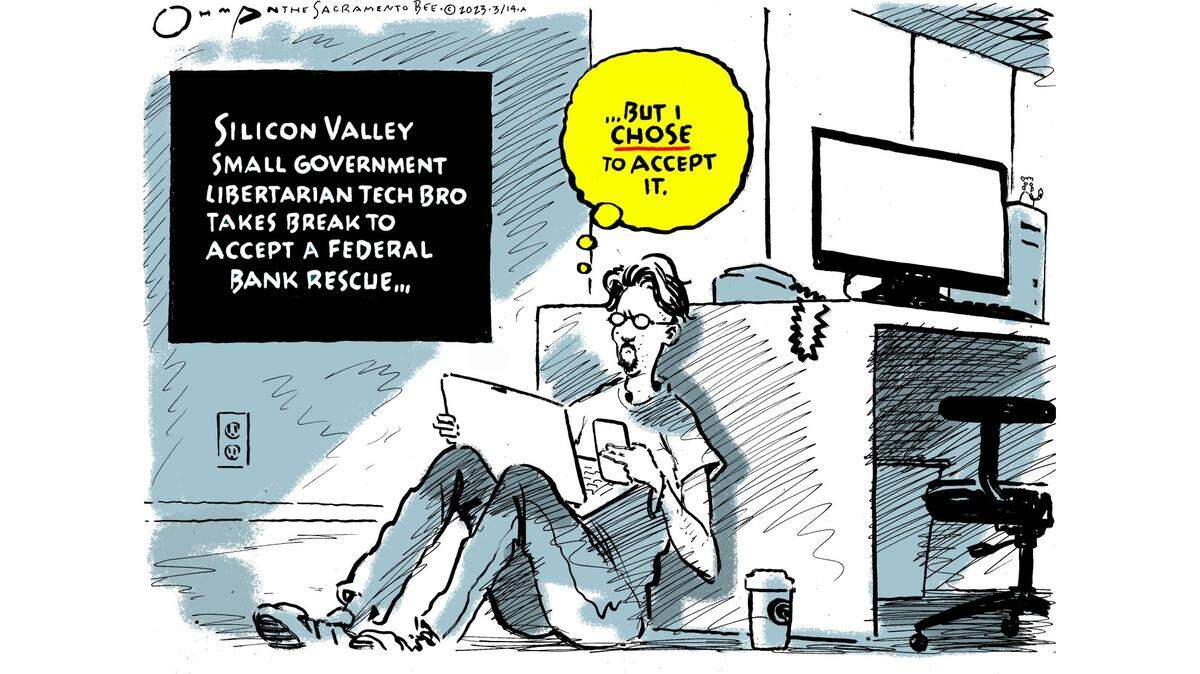 The Silicon Valley Bank failure has techies and government struggling with their role.