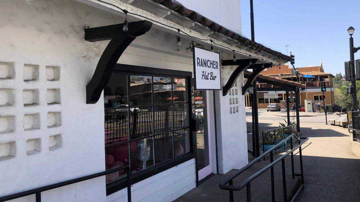 The Rancher Hat Bar allows customers to build their own cowboy hats, accessories and other “old school western” clothing items, according to the owners. Shantelle and Kenny Girard opened their first physical store in Folsom on April 15.