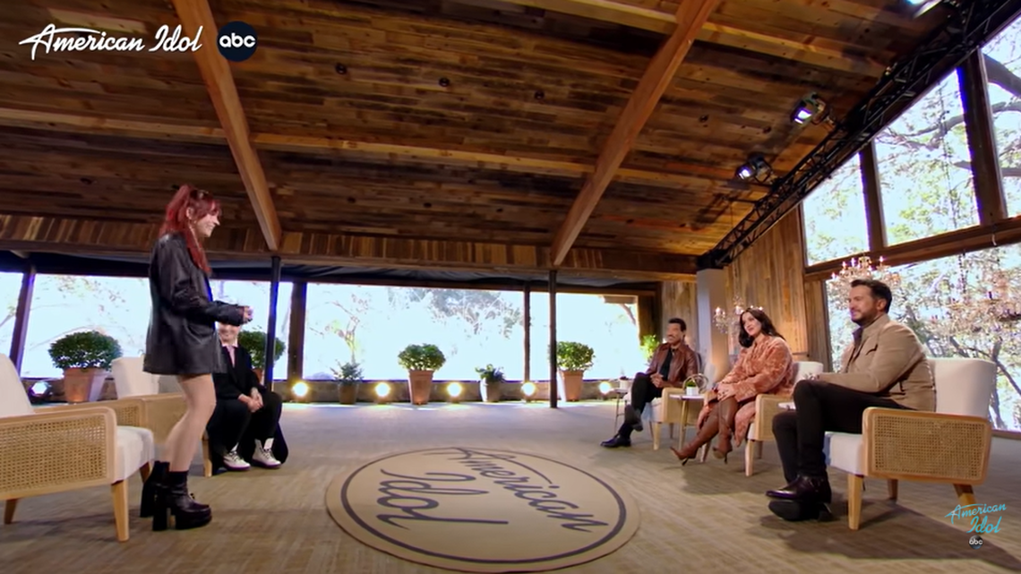 Ava Maybee competed in a sing-off for the “American Idol” judges.