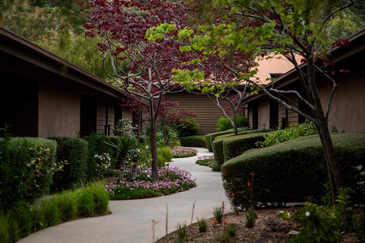 Walkways through The Ranch at Laguna Beach.