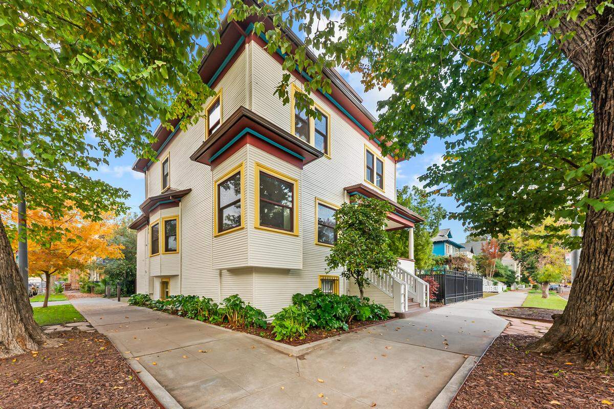 The 3,100-square-foot, four-bedroom, four-bathroom home at 1301 D Street in Sacramento is listed at $1.15 million.