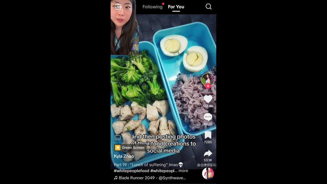 Bloggers in China are taking to the internet to show their “white people food” creations.