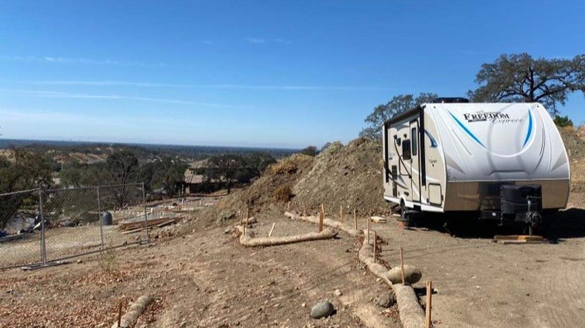 Folsom City Councilman Michael Kozlowski is running to represent the city’s northern neighborhoods in the November election. He says he lives in a trailer on a lot where he and his family are planning to build a home. His family lives in a house in a different city council district.