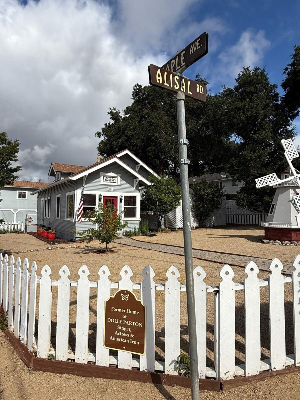 The tenant-occupied property sits on a 0.26-acre corner lot near Solvang tasting rooms and restaurants, according to the listing.