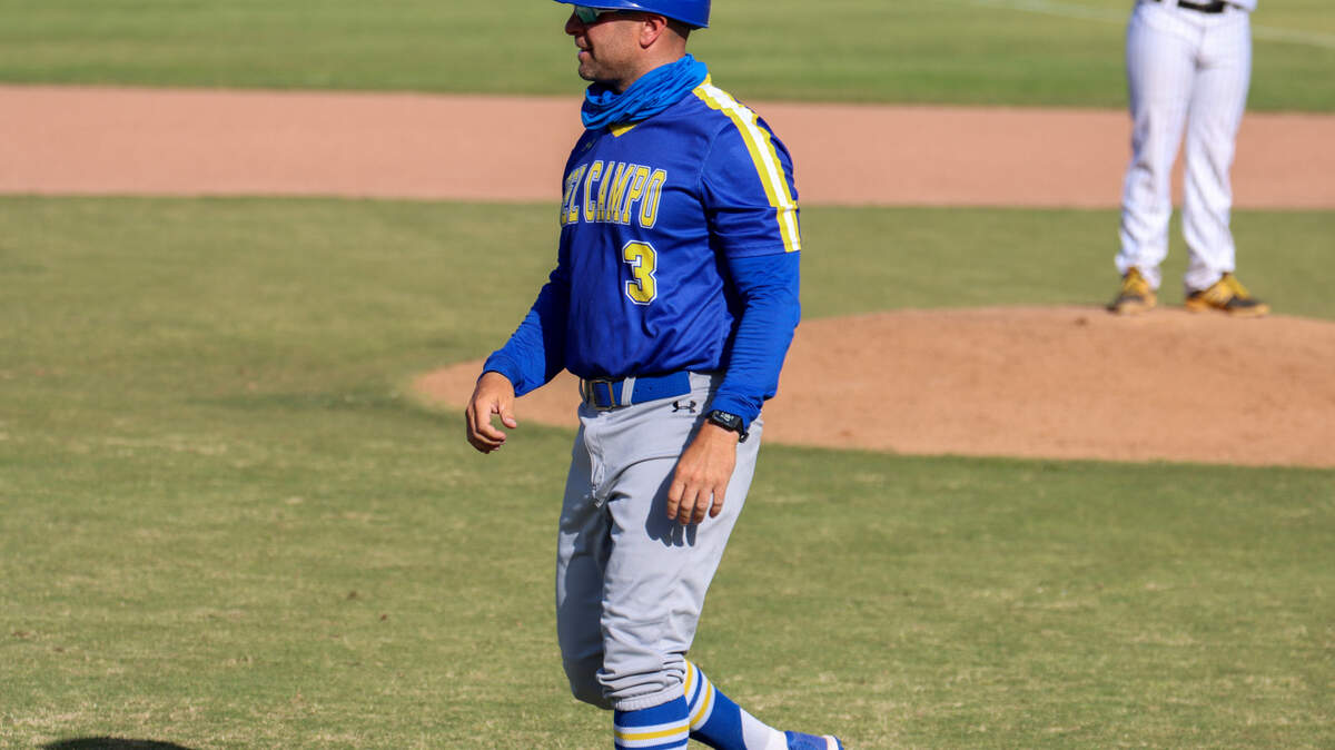 Del Campo baseball coach Kevin Dawidczik earned career victory No. 100 at the school with a win over Vista del Lago last week.