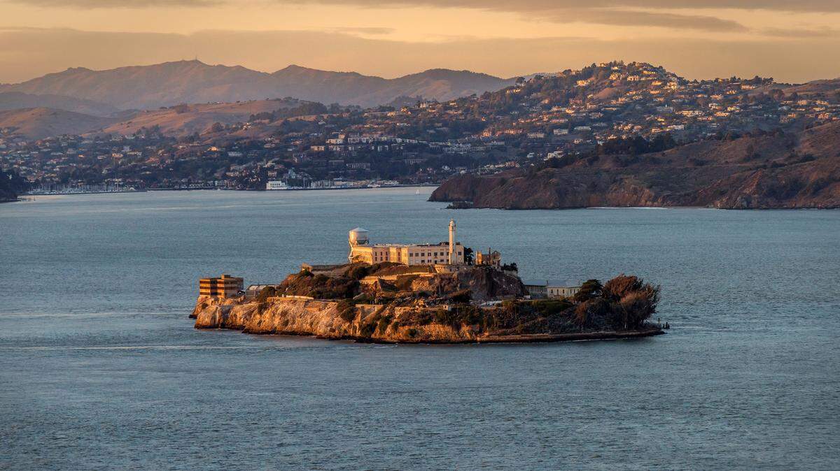 The inescapable island of Alcatraz.