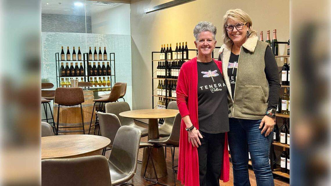 Partners in business and life Lisa Orrell and Jill Osur opened the midtown tasting room and lounge for their Amador County winery, Teneral Cellars, Saturday, Nov. 29.