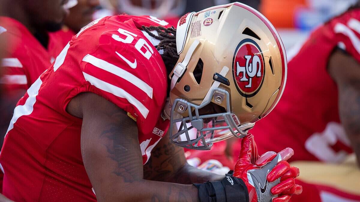 The second NFL season for 49ers linebacker Reuben Foster isn’t going as smoothly as his rookie year did.