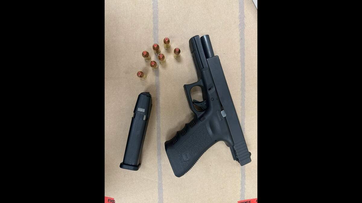 Sutter County sheriff’s deputies arrested a passenger on suspicion of possessing a loaded, unregistered firearm during a traffic stop for window tinting on Highway 99 in Yuba City on Friday.