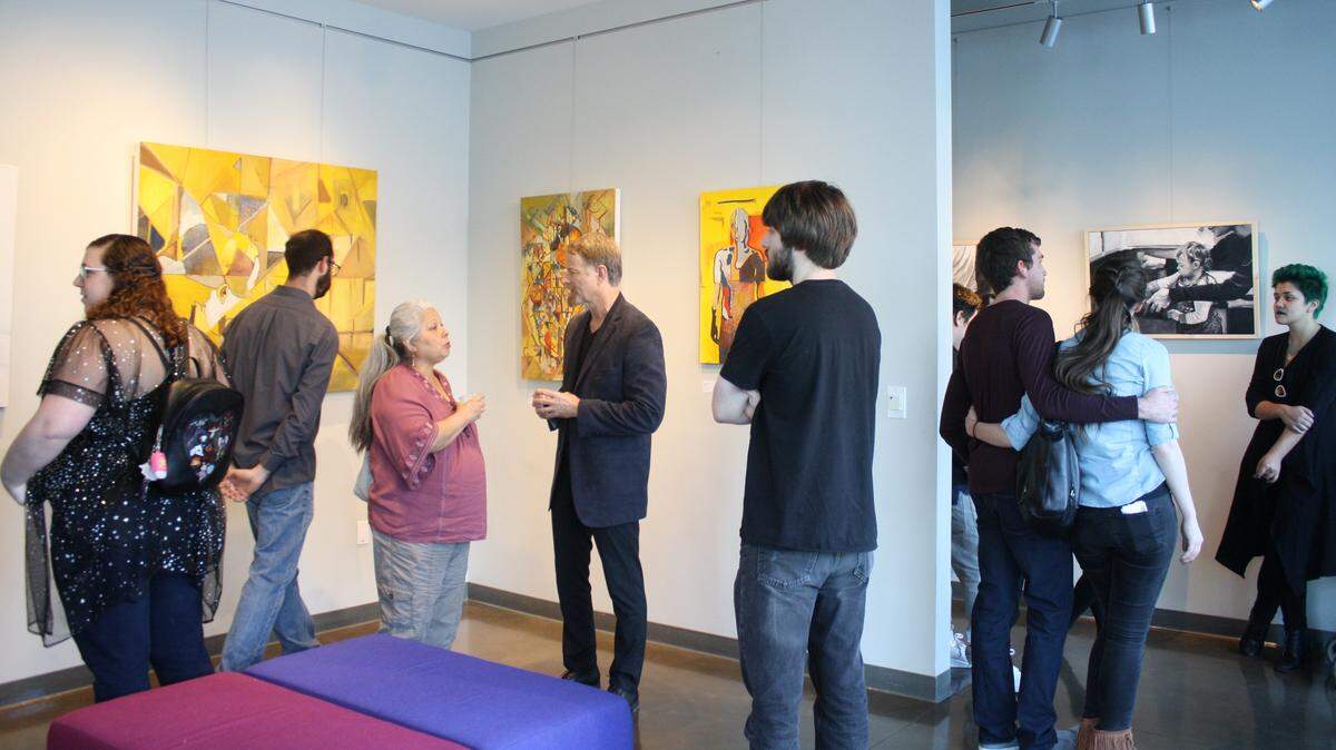 Gallery 1075 is located in the West Sacramento Community Center and hosts shows that are free for both artists and visitors.