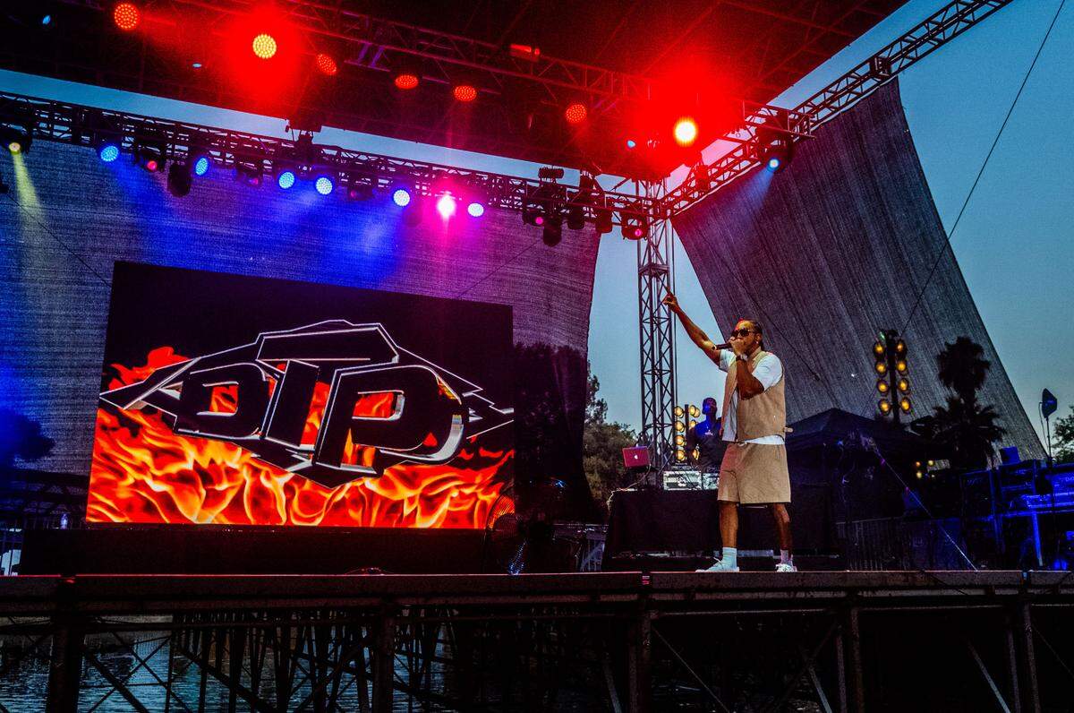 Ludacris performs at the California State Fair on Friday.