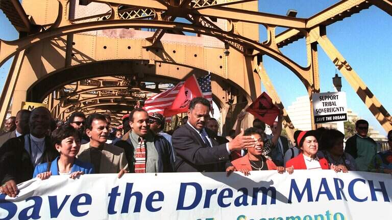 Photos: Remembering some of Jesse Jackson’s visits to Sacramento