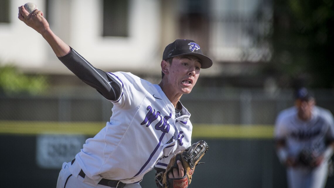 Franklin’s ace on diamond and in class has majors’ attention. ‘Sac State got a steal’