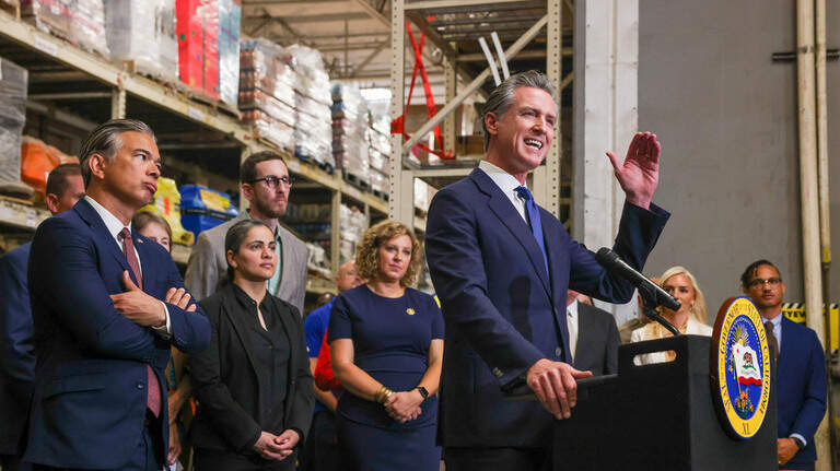 Gavin Newsom plans to announce Kamala Harris nomination vote at DNC Tuesday
